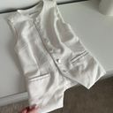 Abercrombie & Fitch White Vest Photo 1