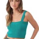 O'Neill  Breezie Knit Tank Sweater Teal Size XL Photo 0