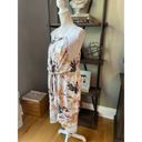 Wish  Wild Flower Midi Dress White Womens Size Large Photo 6