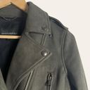 Banana Republic  Green Vegan Faux Suede Motorcycle Jacket Size XS Photo 2