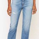 Loft High Waist Straight Crop Jeans Photo 0