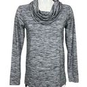 Bobi Los Angeles Revolve Charcoal Cowl Neck Long Sleeve Knit Top Small NWT Photo 0