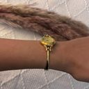 Dainty Vintage Gold Quartz Cuff Watch Photo 4