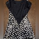 St. John  Silk Blend Fit & FlareSleeveless Midi Polka Dot Dress - size 2 Photo 8