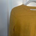 Harper  Lane Mustard Yellow/Goldenrod Sweater Sz M Photo 3