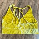 All In Motion  yellow medium sport bra Photo 2