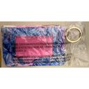 Lilly Pulitzer NWT  Blue and Pink Abstract Patterned ID Purse Photo 3