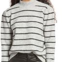 VERO MODA  CORNELIA STRIPE
PUFF SHOULDER SWEATER SIZE M Photo 1