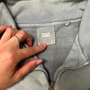 Kith Cropped Quarter zip Collard Sweatshirt Photo 2