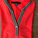 Tommy Hilfiger Women's  polo red slim
Fit size large Photo 6