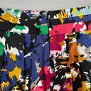 J.Crew  Silk Pleated Brushstroke Print Midi Skirt Photo 8