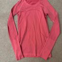 Lululemon Pink Swiftly Tech Long Sleeve Photo 0