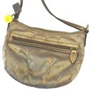 Coach  Small Metallic Gold Crossbody Purse Photo 2