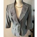 White House | Black Market  gray blazer size 4 stylish fancy for work Photo 0