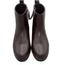 COMFORT VIEW FIONA BROWN FAUX LEATHER SIDE ZIP BOOTS SIZE 9M Photo 2