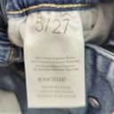 Simple Society  Womens Size 5 / 27 Paper Bag Light Wash Denim Blue Jeans Stretchy Photo 6