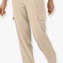 Soft Surroundings  Cream Beige Go Lively Cargo Pants Neutral Basic Womens Large Photo 2