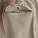 J.Crew  Women’s Size Medium Tie-waist Camp Pant Beachwood Beige Pull On Ankle Tro Photo 4