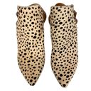 Dolce Vita Franky Bootie Calf Hair Leopard Cheetah Point Toe Slingback Size 7 Photo 3