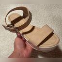 Suede nude platforms Size 5 Photo 8