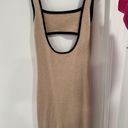 Peppermayo Beige Knit Maxi Dress Photo 1