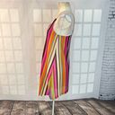 Anama USA Anama colorful striped knit braided strap sundress size small Photo 5