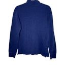 Polo  Ralph Lauren Vintage Navy 1/4 Zip‎ Thick Cotton Pullover Sweater. Size XL Photo 1