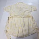 Tularosa  Whitaker Button Front Dress in Faded Yellow Floral Photo 10