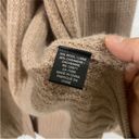 360 Cashmere  wool and cashmere waffle knitted grandpa cardigan NEW Photo 5