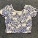 American Apparel Floral Crop Top Photo 0