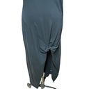 n:philanthropy  Black Sleeveless Bessie Slit Draped Maxi Dress Size Small Photo 3