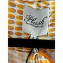 Plush SILKY OP ART LONG SLEEVE + SHORTS PJ SET WITH EYE MASK S NEW Photo 1