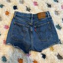 Levi's Ribcage Denim Shorts Photo 1