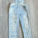 Forever 21  Light Washed Denim Overalls Size 26 Photo 0