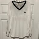 PINK - Victoria's Secret Vs pink sequin bling jersey long sleeve XS Photo 1