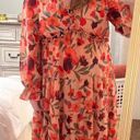 Maxi Dress Floral Print Multi Size XL Photo 4