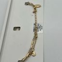 Style & Co  Bar, Disc & Bead Double-Row Ankle Bracelet in Gold-Tone NWT MSRP $25 Photo 1