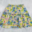 Bar III  Elastic Waist Printed Ruffled Pull-On Mini Skirt Size XS Photo 0