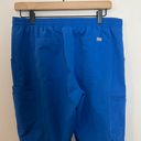 FIGS - Yola Skinny Scrub Pants Royal Blue Petite Medical Nurse Doctor Photo 6