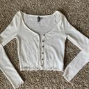 Divided Long Sleeve Sweater Top Photo 0