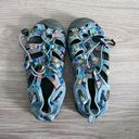 Keen shoes size 6 water sandals Whisper camping hiking blue grey rainbow Photo 4