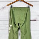 Aviator Nation  Womens Sweat Pants Sz S Green Pull On Training Workout Activewear Photo 4