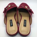 Nine West  Womens Wnariya Mule Dark Red Size 6 Photo 2