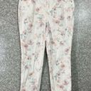 Style & Co  Plus Size Petite White Floral Slim Leg Jeans - Size 14P - High Waist Photo 2