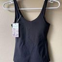 Halara  Cloudful Hip Length Tank Top in Black Size XXS Photo 0