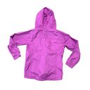 L.L.Bean  trail model Rain Jacket Women Size Medium Fuchsia Waterproof Lightweight Photo 2