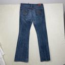 AG Adriano Goldschmied Women's  The Club Low Rise Flare Medium Was Jeans Size 30R Photo 1