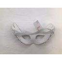 Claire’s Angel Masquerade Mask Silver White Gold Glitter Halloween Cos Play Photo 1