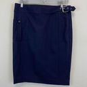 Ralph Lauren  Black Label Nautical Ponte Belted Pencil Skirt Size 10 Photo 0