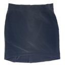 Divided H&M  Black Stretch High Low Mini Skirt Sz S Photo 0